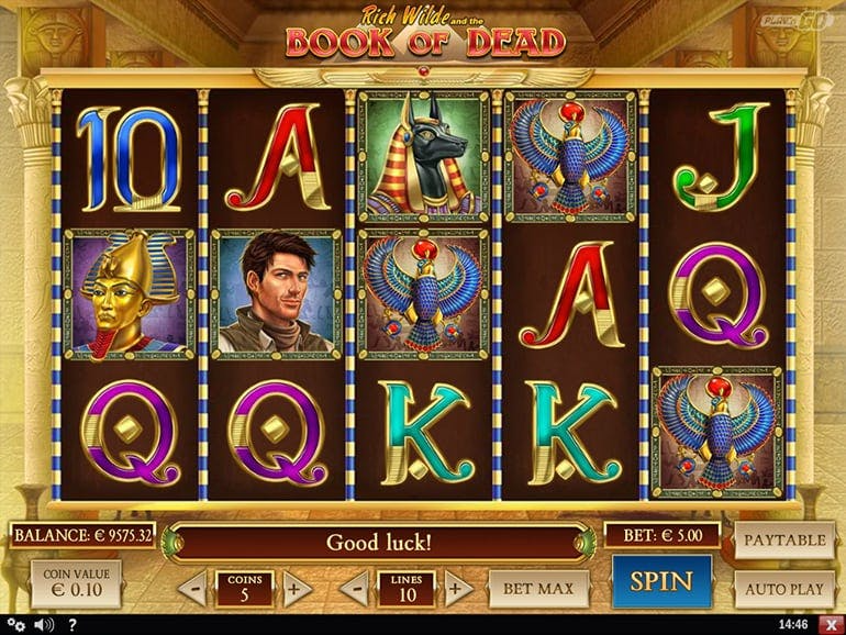 Book of Dead at 20Bet Casino